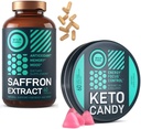 WILD FUEL Keto Candy og Saffron Extract Supplement Energi og Vekttap Bundle