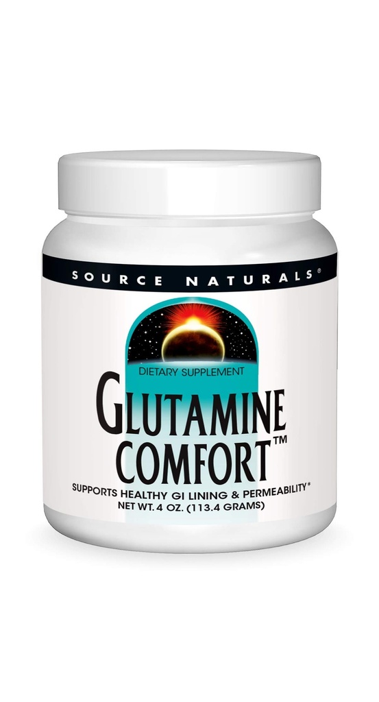 Kilde Naturals Glutamine Comfort, støtter sunn GI lining og permeabilitet*, 4 Ounce pulver