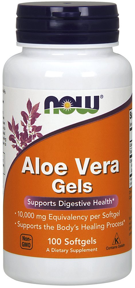 Nå Mat Aloe Vera, 100 Softgels