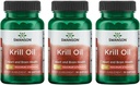 Swanson EFAS- krillolje - Maks styrke - 1 g, 30 Softgels (3 Pack)