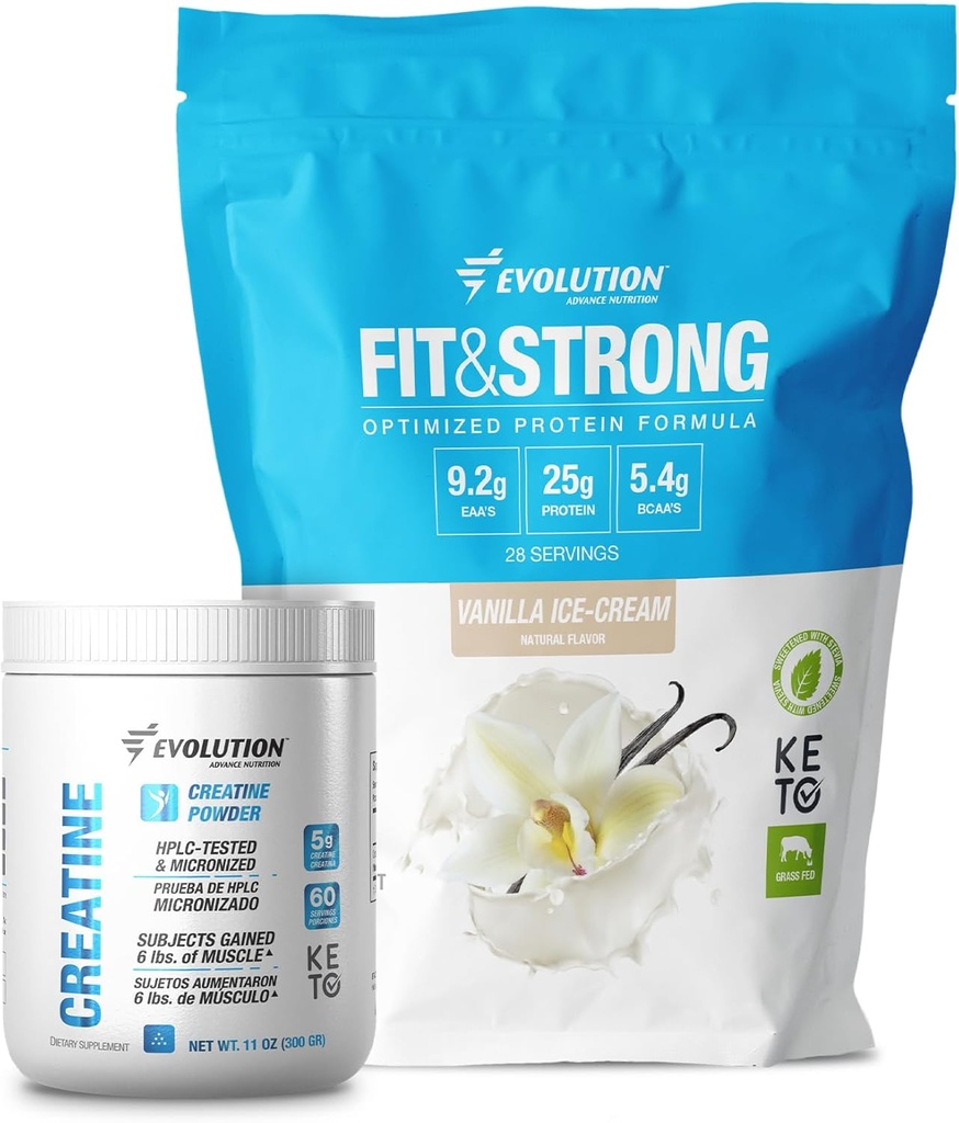 Evolution Advance Nutrition Fit & Sterk + Kreatin Monohydrat pulver
