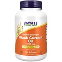 NÅ Mattilskudd, svart currant olje 1000 mg dobbel styrke med 140 mg GLA (Gamma-Linolensyre), 100 Softgels