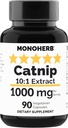 MONOHERB Catnip Extract 1000 mg - 90 vegetariske kapsler