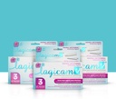 Lagicam 3 dagers infeksjonsbehandling for kvinner, begynne å jobbe på 1. dag, Miconazole Nitrat, Antifungal Vaginal krem for kløe og irritation, 3 Disposable Applicatorer og krem (Pack of 3)