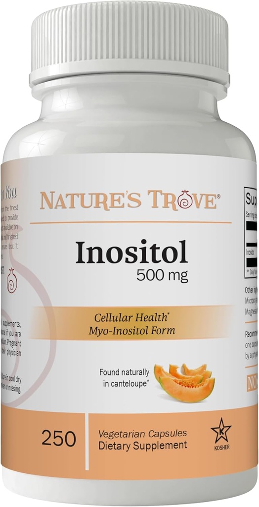 Naturens Trove Inositol 500 mg 250 kapsler