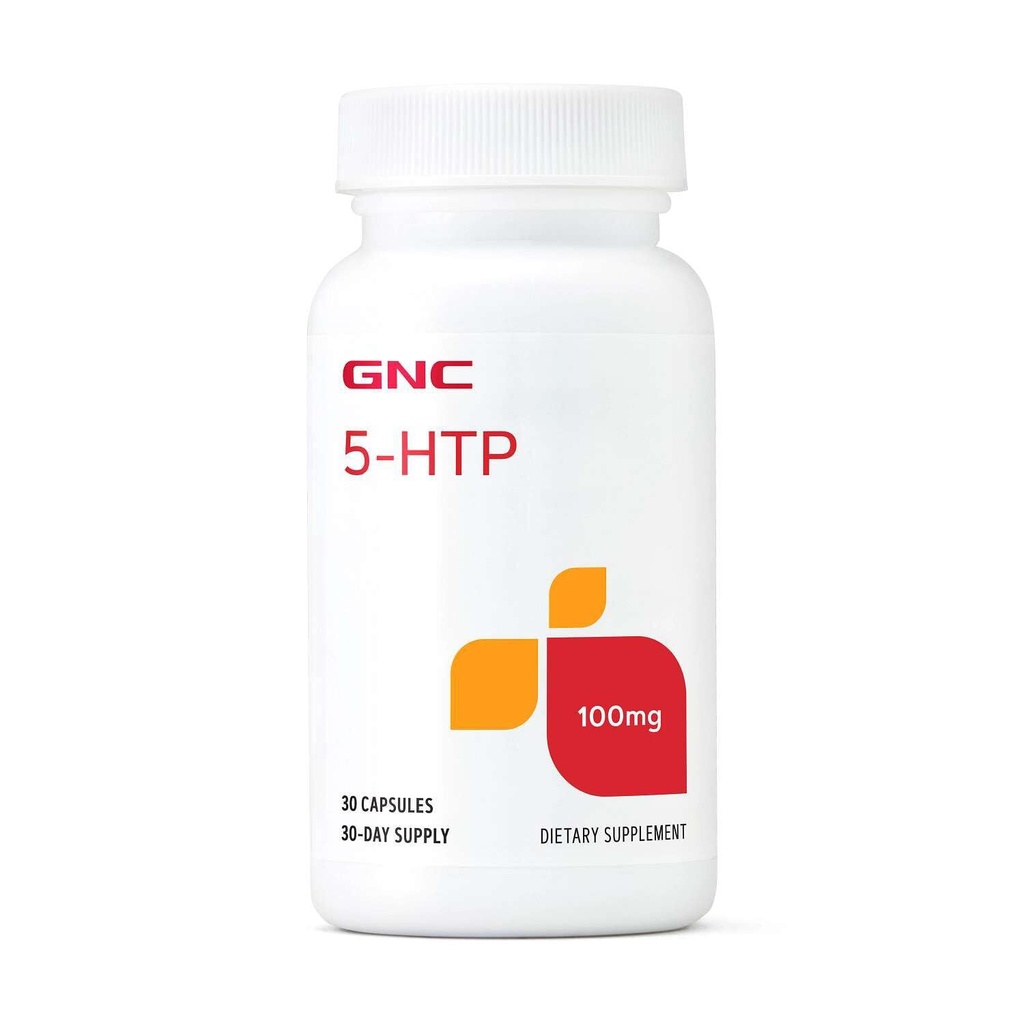 GNC 5-HTP 100mg, Glutenfri, 30 greve