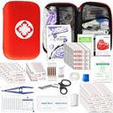 Førstehjelpssett for Home Vandring Camping Utendørs Sport, 275 stykker Overlevelsesutstyr Nødsett, Mini Gear Bag med grunnleggende førstehjelp Essentials for nødsituasjoner Engel ønsker