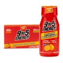 Vitamin Power Shot - Orange Flavor, Taurinfri, Sukkerfri, 12 Pack (2.03 fl oz Hver) - Økt energi, fokus og vitalitet med B vitaminer og L-Arginine