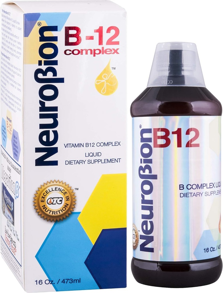 Neurobion vitamin B12 kompleks 16 Oz flytende citrus flavor