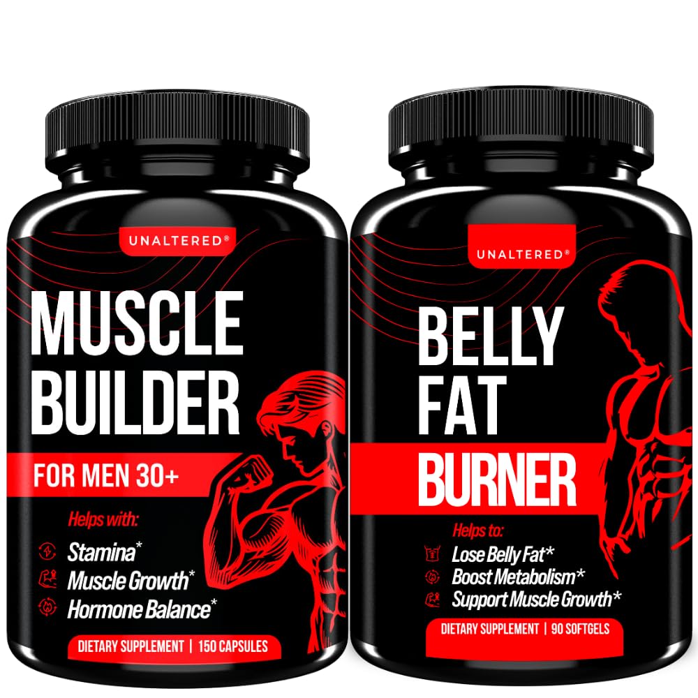 UALTERT Muskelbygger & Belly Fat Burner Bundle