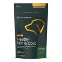 VetriScience Sunn Hud og Coat Chews, Derma Styrke Omega-3 Salmon Olje Supplement for hunder, Omega Hud og Coat Chews, Hud Helse, Coat Vekst, Fiskeolje og Vitamin E, Veggie, 70 greve