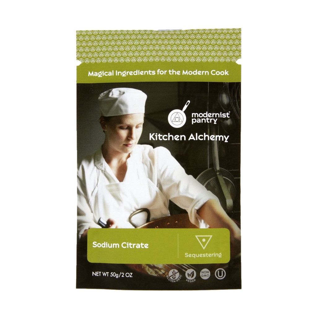 Ren natriumcitrat ⊘ Ikke-GMO Glutenfri Vegansk OU Kosher Certified (molekylær gastronomi) - 50g/2oz