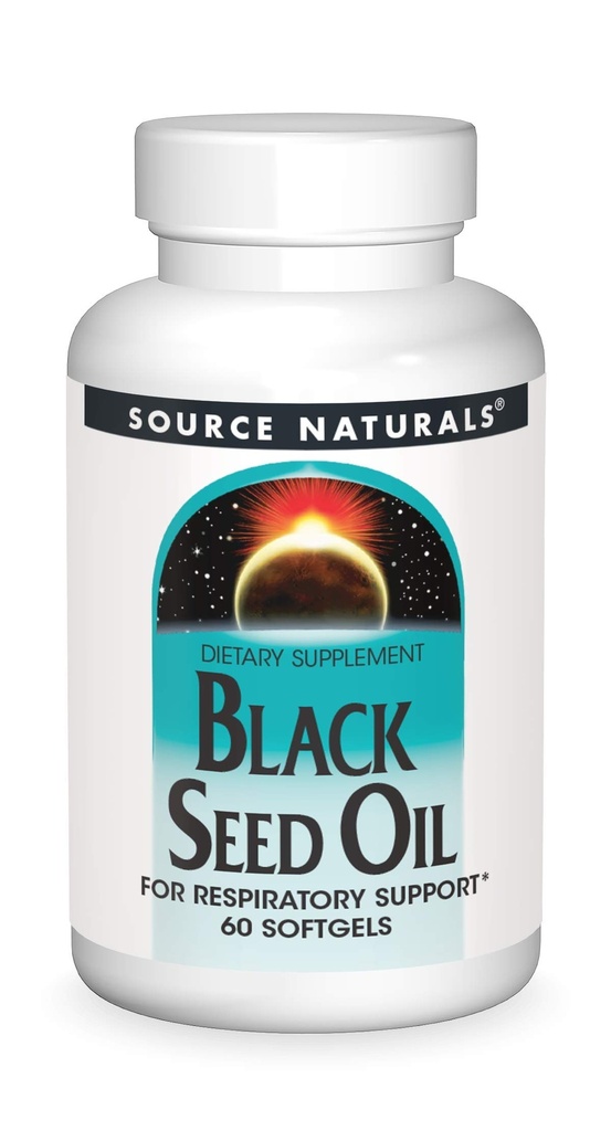 Kilde Naturals Black Seed Oil for Respritory Support* - 60 Softgels