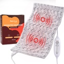 Bearhug Elektrisk Vektet Oppvarming Pad Varmt Oppvarmet Pad Leieve Aches og smerter, Soothing Warm for avslapping og smertelindring (Dreamy Melkevei, 17" x 33" med Massering)
