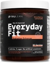 TRULEAN Hver dag passer vannforsterker sukker gratis elektrolyt pulverdrikk BCAA blanding keto aminosyre Supplement Delicious Strawberry Lemonade 30 serveringer (pakke med 1)