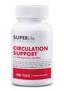 Sirkulasjonsstøtte - med Hawthorn Berry, Ginkgo Biloba, Butcher's Broom, Hestekastnut, L-Arginine & Ginger Root | fremmer sunn blod, oksygen og næringsstoffer Flow | Supplement - 90 Kapsler