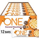 En kaffebutikk koffeinert proteinbarer, karamel Macchiato, glutenfri med 20g protein og 65 mg koffein energi, trille stifter, 2,12 oz (12 greve), emballasje May Vary