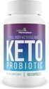 Keto Probiotic - 40 milliarder Cfu - Fremme digestiv helse, immun helse, & Gut helse - Keto Vennlig probiotika - Full Body Keto Cleanse Aid - Redusert blooting - Keto probiotika for menn og kvinner