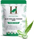 H&C Herbal ingredienser Ekspert 100% ren aloe Vera Gel gjødsel pulver 200X 100g | Sterk roting stimulator | Planteimmunitetsbygger