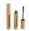 2PCS 6ml Bamboo Eyelash Tube Tom Refill Kosmetisk makeup flaske Container Holder for Mascara Eyelash vekstolje