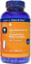 Medlemmets Mark Triple Styrke Glukosamin 1500mg & Chondroitin MSM 1288mg Tabletter (1 flaske (220 tabletter))