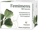 Ananta Medicare FEMIMINS Herbal Remedy for eliminering av PMS symptomer, kosttilskudd - 120 kapsler
