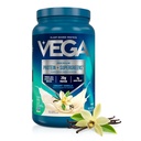 Vega Premium Protein + Supergreens - 20g Protein, Creamy Vanilla, 25 serveringer, Spinat,Kale, Alfafa Grass, Broccoli, 0g tilsatt sukker, ikke-GMO, Glutenfri, Dairy Free, 1,68 lbs (Packing May Vary)