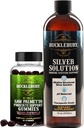 BUCKLEBURY så Palmetto Prostate Gummies og strukturert flytende sølv løsning 30ppm