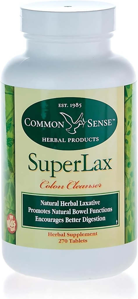 Common Sense Herbal produkter SuperLax (270): Colon Cleanser