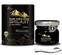 Shilajit ren Himalayan Organic Shilajit Resin Supplement- Gull + Grade med 85+ Trace Minerals med 75% Fulvic Acid, samlet energi og immun støtte, ren Shilajit for menn og kvinner, 65g