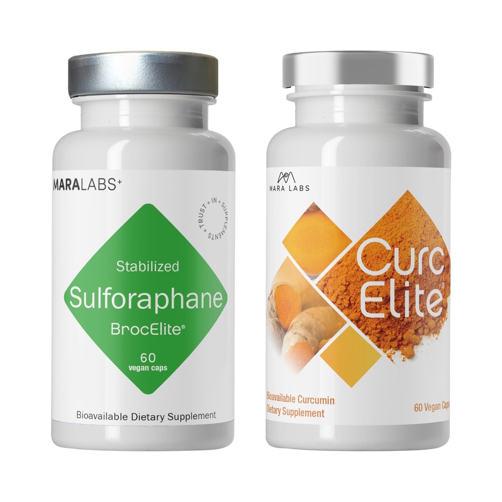 Mara Labs Plus, 60 kapsler og CurcElite, 60 kapsler