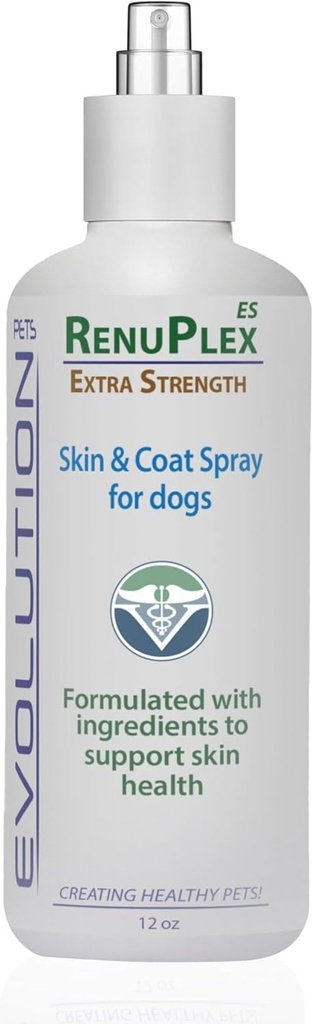 Ekstra styrke hund hud og Coat Spray - støtter lindring fra kløe, hotspots og irriterte hudproblemer hos hunder