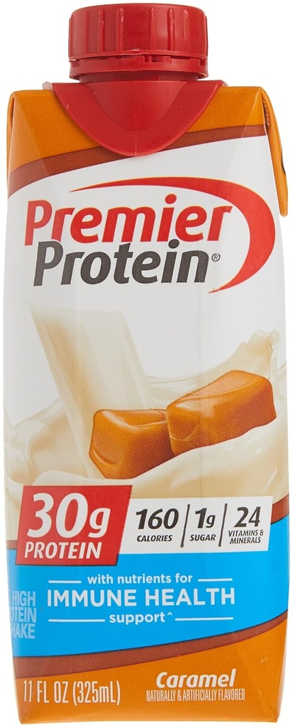 Premier Protein Premier Caramel høy proteinshake, 11 Fl Oz (pakke med 15)