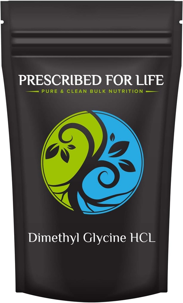 For Life Dimetyl Glycin (DMG) Vitamin B16 pulver | Aminosyreprekursor | Energi og immunsystem Booster | Naturlig, Glutenfri, Vegansk, Ikke-GMO, 25 kg