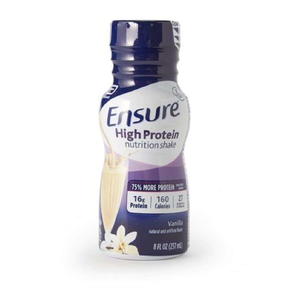 Sikre høy protein ernæringsshake, Vanilla, 8oz, 24 teller ved å sikre