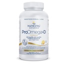 Nordic Naturals ProOmega-D, Lemon Flavor - 120 Soft Gels - 1280 mg Omega-3 + 1000 IU D3 - High-Potency Fish Oil - EPA & DHA - Hjerne, Øye, hjerte, og immun helse - Ikke-GMO - 60 Services