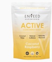 SUPERFOOD aktiv | Naturlig koffein og adaptogen pre trening pulver - Yerba Mate, grønne kaffebønner og Himalayan rosa salt | Elegant energinivå med ingen Jitters eller Crash - 20 serveringer