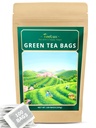 TeeLux Grønne Teposer, Naturlig Ren Grønn Te, Super Antioksidant, Koffeinert, 100 Count Teposer å støtte generell helse