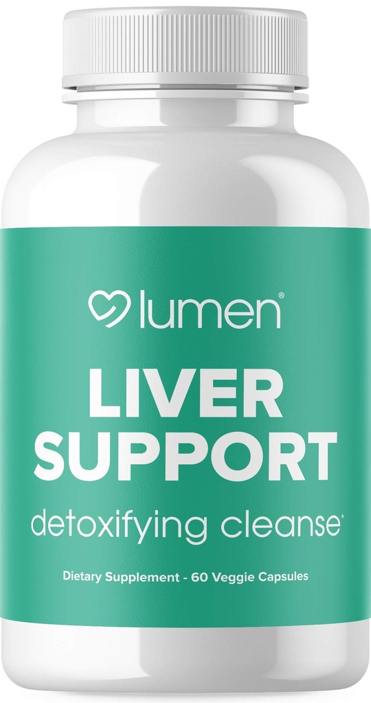 Liver Support - Kraftig avgiftsgivende rengjøringstilskudd - Inneholder Melk Thistle, Dandelion, Turmeric, Ginger, Beet Root, Berberine, & Artichoke ekstrakt - 60 Grønnsaker Kapsler (Pack of 1)
