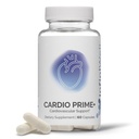 InfinWell Cardio Prime + hjerte helse kosttilskudd - Antioksidanter og innovative peptider for kardiometabole helse - NAD3 & Nattokinase for en sunn hjerte og metabolsk balanse (60 kapsler)