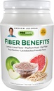 ANDREW LESSMAN Fiber Fordelene Powder 120 Serveringer - Lemon-Lime, Gentle, Naturlig løselig / uoppløselig fiber, fremmer regelmessighet, rengjøring. Psyllium Husk, havre, Apple, Grapefrukt, Guar Gum, Probiotika