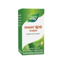 Naturens måte SMART Q10 CoQ10, støtter hjertehelse og cellulær energi*, Tropisk frukt flavorert, 100 mg per servering, 30 Chewable Tabletter (Packaging May Vary)