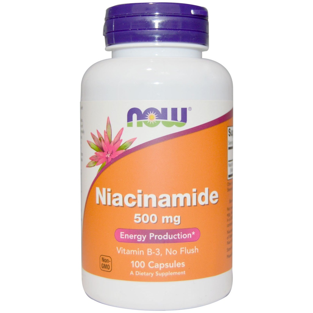 Niacinamid 500 mg 100 kapsler (pakke på 2)