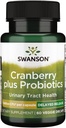 Swanson Cranberry Probiotic 5 milliarder Cfu 60 Veg Kapsler