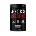 Jocko brensel kreatin Monohydrat, ren mikronisert pulver for menn og kvinner, støtter muskelvekst, styrke, gjenoppretting og kognisjon, uovertruffen, 450 gram, 90 serveringer