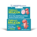 MYLICON Barns Tummy Relief for barn, 24 Cherry Flavored Chewable Tabletter