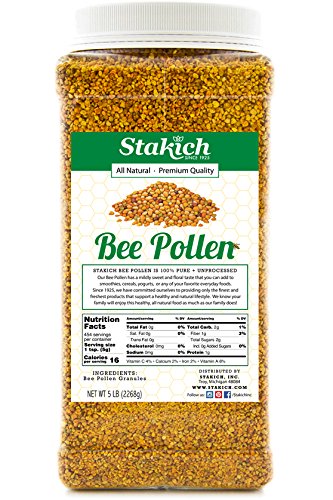 Stakich Bee Pollen (5 pund (pakke med 1))