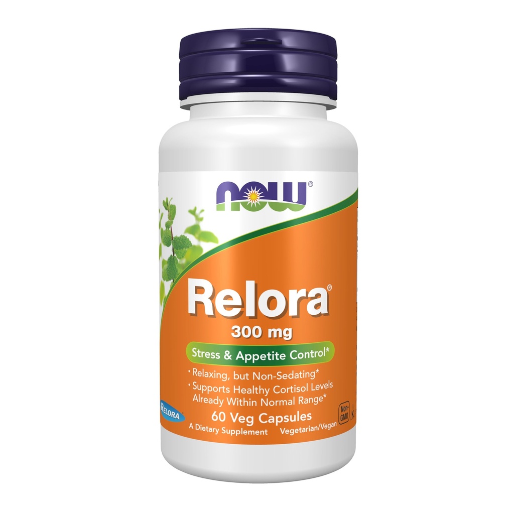 NU Mattilskudd, Relora 300 mg (en blanding av planteekstrakter fra Magnolia officinalis og Phellodendron amurense), 60 Veg Kapsler