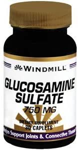 Vindmølle GLUCOSAMINE SULFATE 750MG 30 kapsler