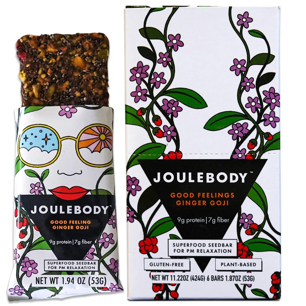 JOULEBOD 5 PM god følelse organisk Ginger Goji Seedbar